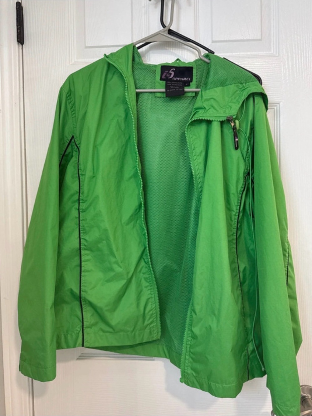 i5 Apparel Bright Green Women's Hooded Jacket